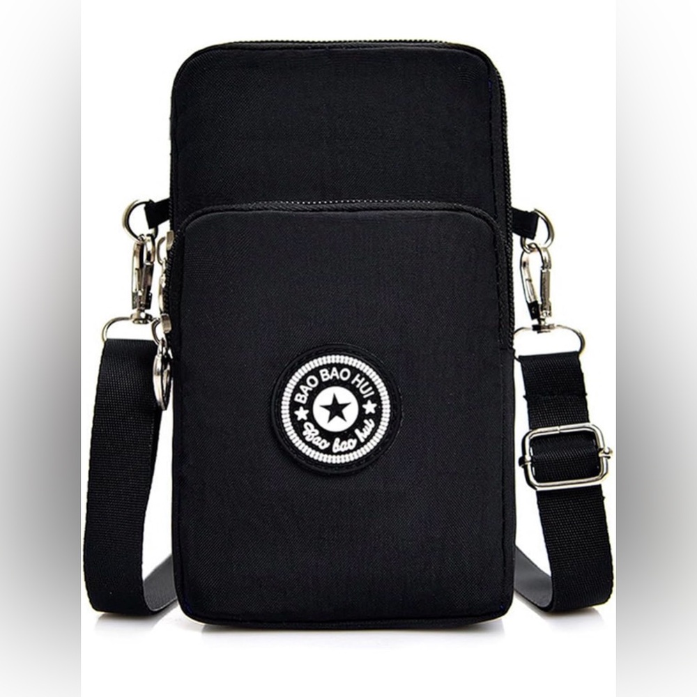 Black Men's Crossbody Bag